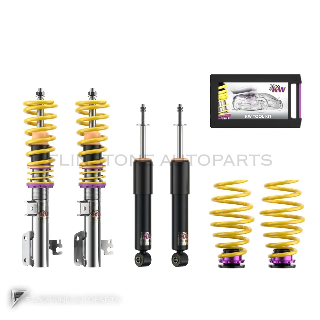 adjustable coilovers Saab 9-3 year 2003-2007 KW V2 code 15264001