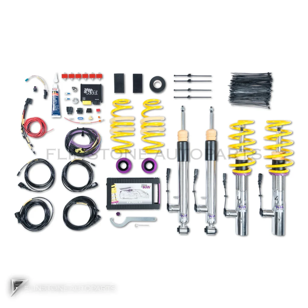 โช้คอัพปรับเกลียวไฟฟ้า Volkswagen Golf Mk7 ปี 2015-2019 KW DDC ECU รหัส 39080056