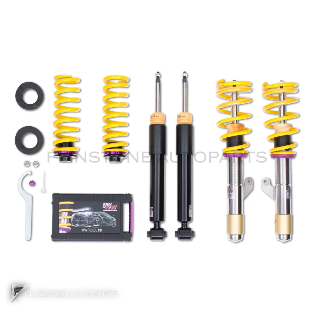 โช้คอัพปรับเกลียว BMW 3 Series F30 ปี 2012-2018 / 4 Series F32/F36 ปี 2014-2020 และอีก 1 รุ่น รถไม่มีโช้คไฟฟ้า EDC KW V2 Comfort รหัส 1802000D