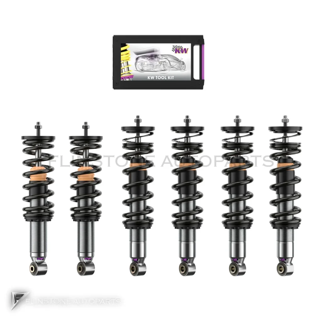 adjustable coilovers Ferrari Testarossa year 1985-1991 model Classic KW V3 code 35242019-B