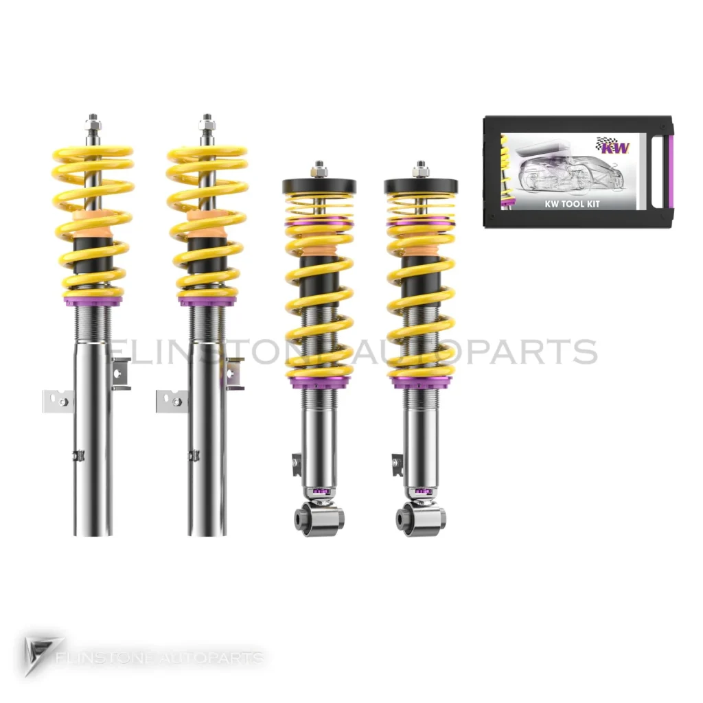 โช้คอัพปรับเกลียว BMW X3 G01 ปี 2020-2024 / X4 G02 ปี 2020-2025 รถมี EDC พร้อมกล่องตัดสัญญาณ KW V3 รหัส 352200DE