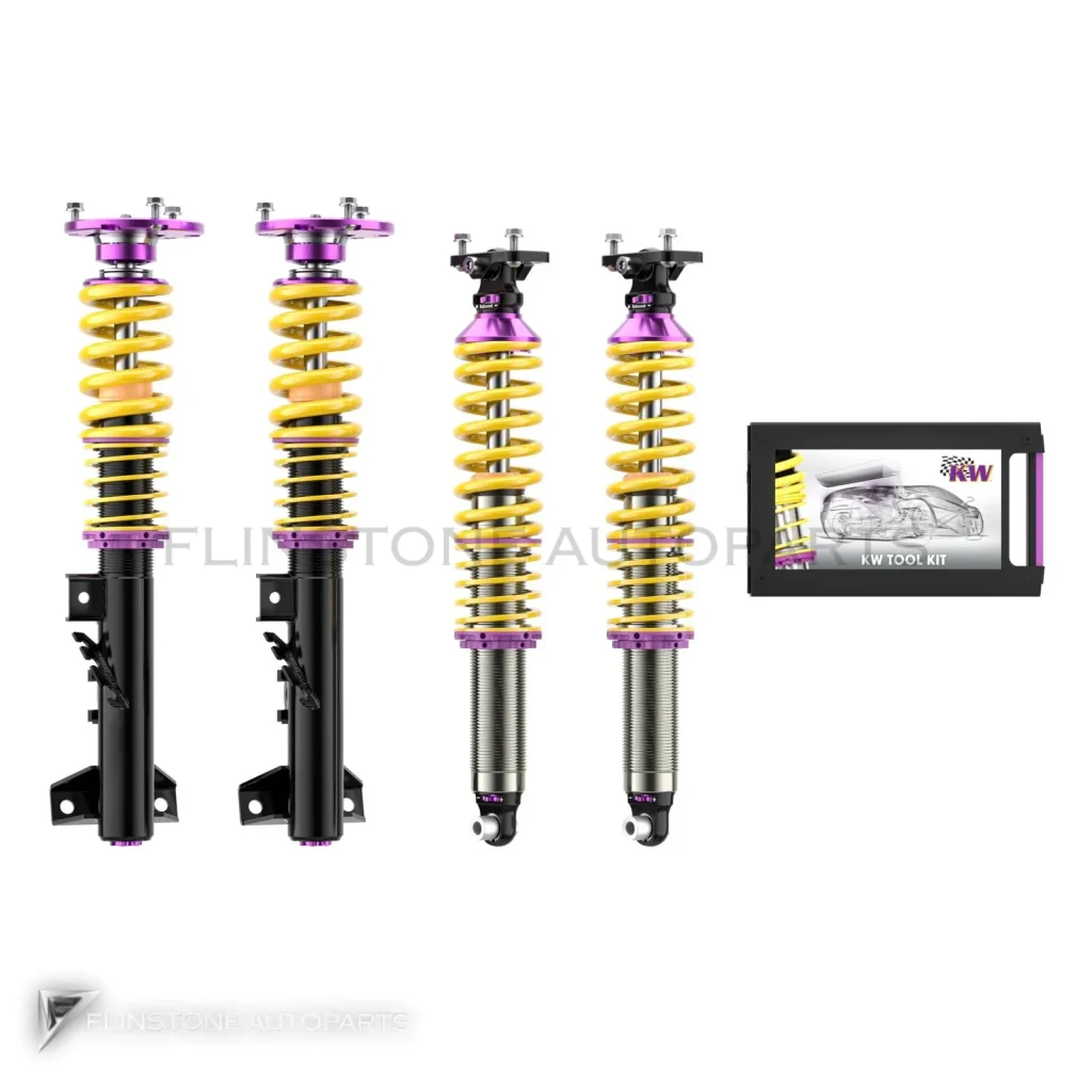 โช้คอัพปรับเกลียวสายแข่ง BMW M3 E36 ปี 1995-1999 KW V3 Racing (ยางสลิก / แปลงหลังเป็นคอยล์โอเวอร์) รหัส 39520317