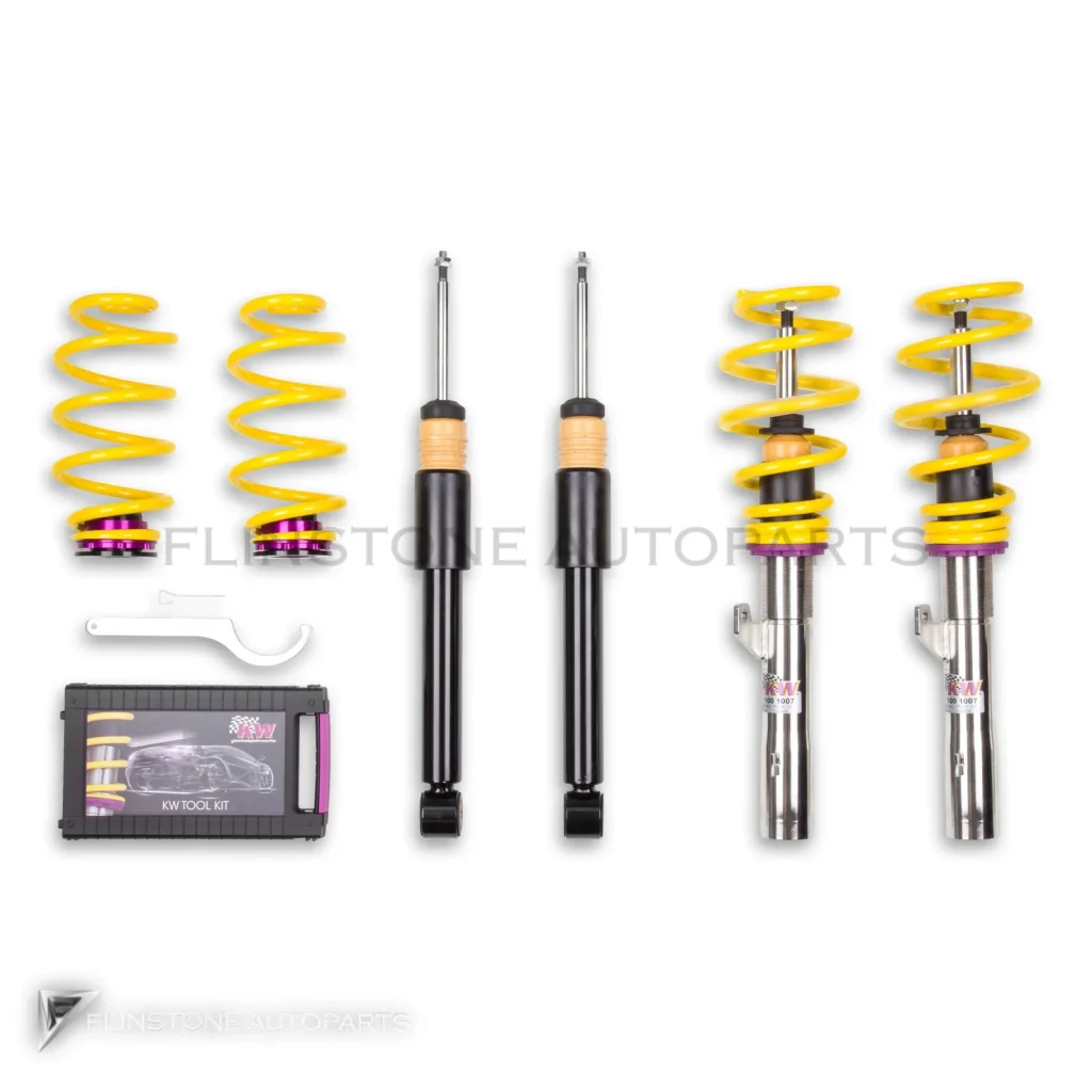 โช้คอัพปรับเกลียว Audi TT 8J ปี 2008-2014 / Volkswagen Golf Mk5/Mk4 ปี 2006-2009 KW V2 รหัส 15210039