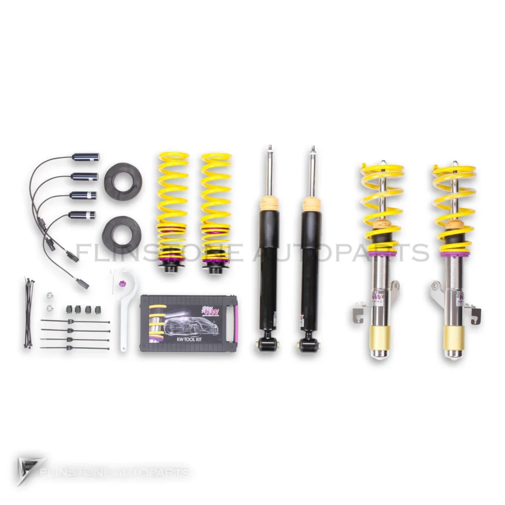 โช้คอัพปรับเกลียว BMW 3 Series F30 ปี 2013-2018 และอีก 1 รุ่น รถมี EDC พร้อมกล่องตัดสัญญาณ KW V2 รหัส 1522000T