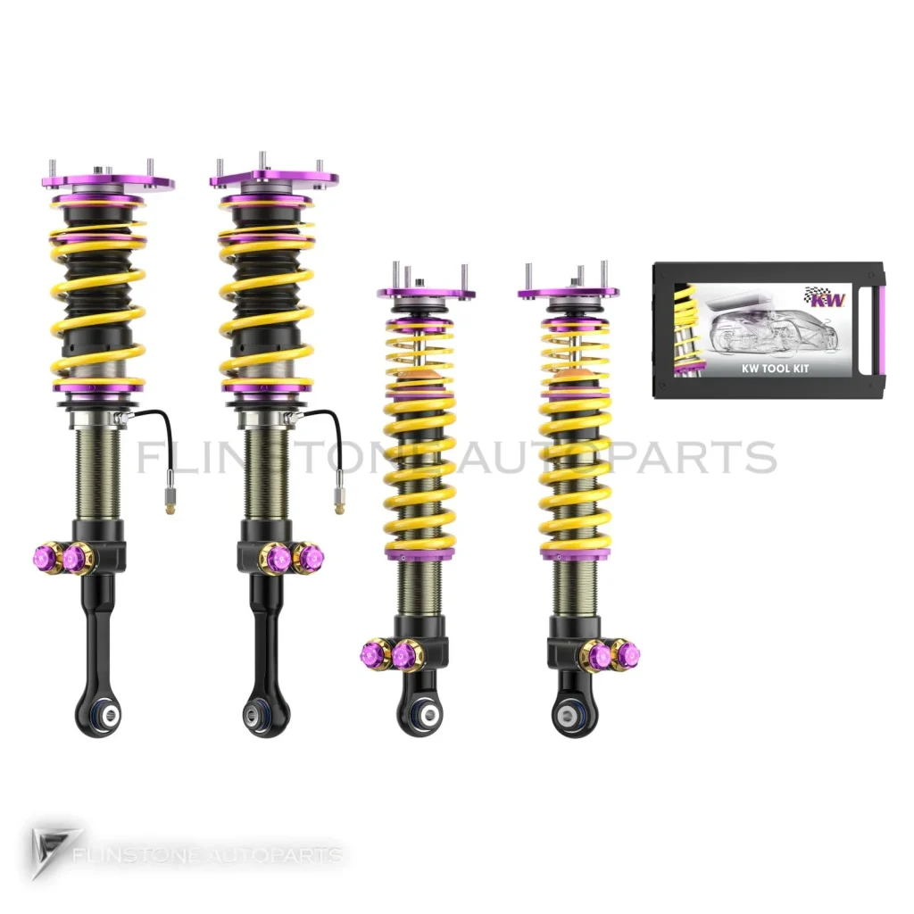 โช้คอัพปรับเกลียว Porsche 911 992 ปี 2022-2024 รถมี EDC พร้อมกล่องตัดสัญญาณ KW V5 Clubsport รหัส 3090171096