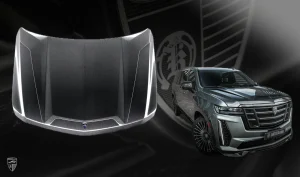 Front Hood Carbon Cadillac Escalade-V/V-ESV Larte Design Genuine