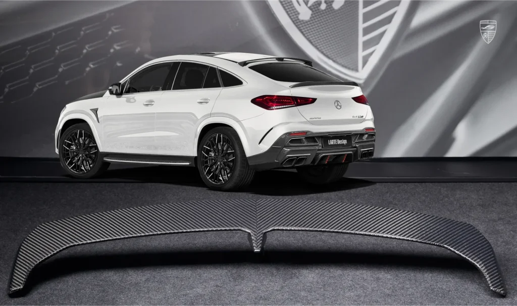 สปอยเลอร์หลังคา คาร์บอน Mercedes-Benz GLE 63 AMG Coupe C167 Larte Design แท้