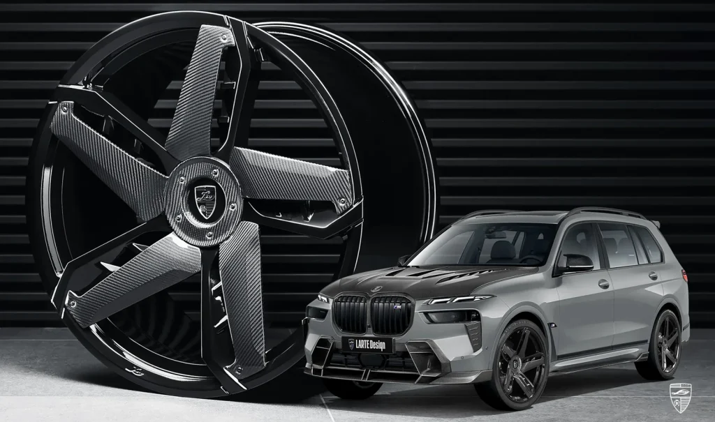 轮毂Forged BMW X7 G07 LCI年份2022-2026选择可3设计Larte Design正品
