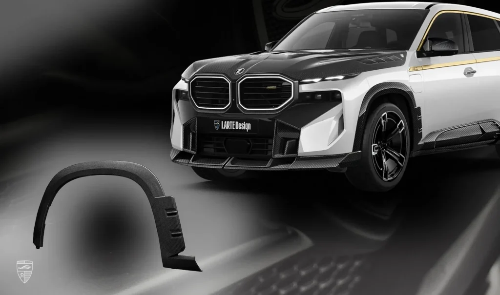 ซุ้มล้อหน้า คาร์บอน BMW XM G09 ปี 2022-2026 Larte Design แท้