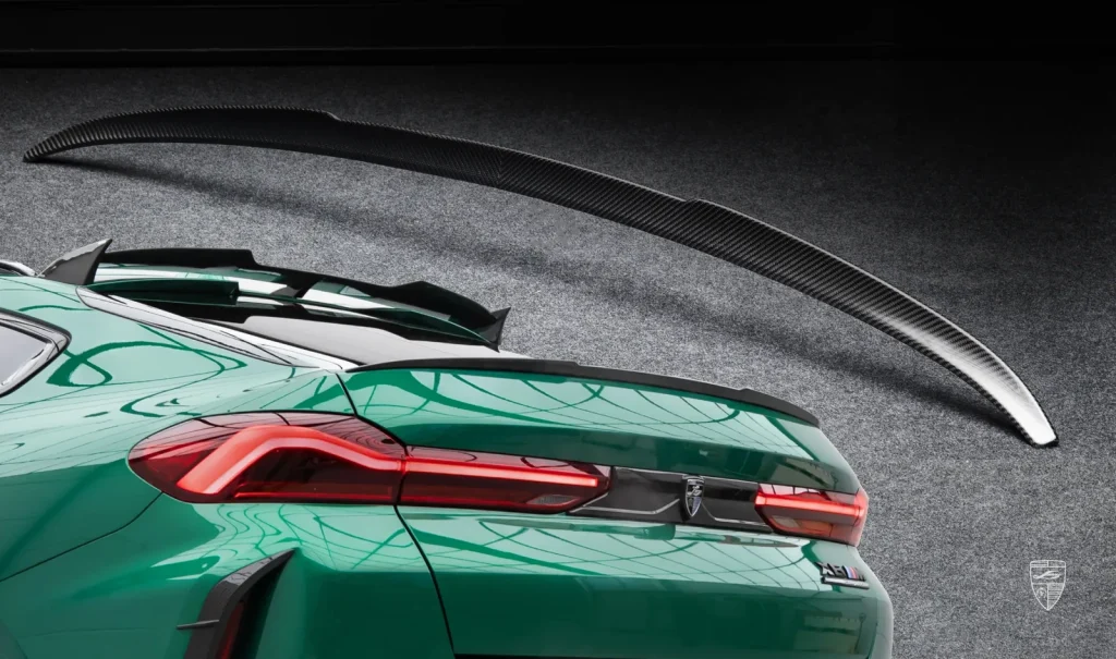 สปอยเลอร์ฝาท้าย คาร์บอน BMW X6M F96 ปี 2019-2023 Larte Design แท้