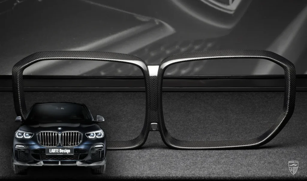 กระจังหน้า คาร์บอน BMW X5 G05 ปี 2019-2023 Larte Design แท้