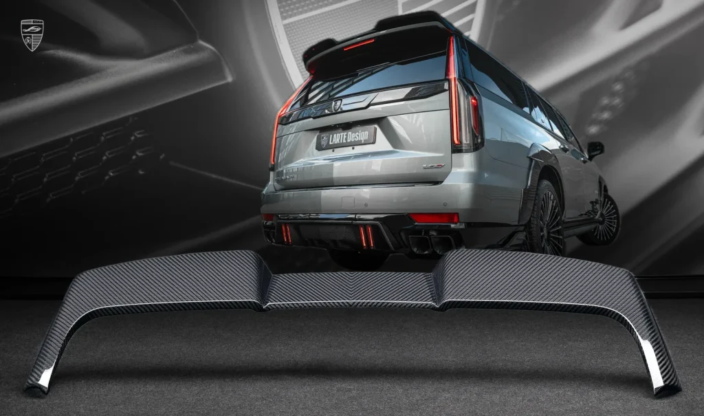 roof spoiler Carbon Cadillac Escalade-V/V-ESV Larte Design Genuine