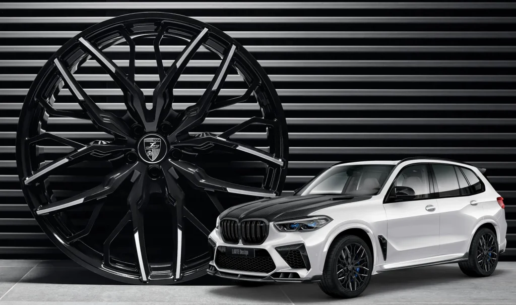 轮毂Forged BMW X5M F95年份2019-2023选择可4设计Larte Design正品