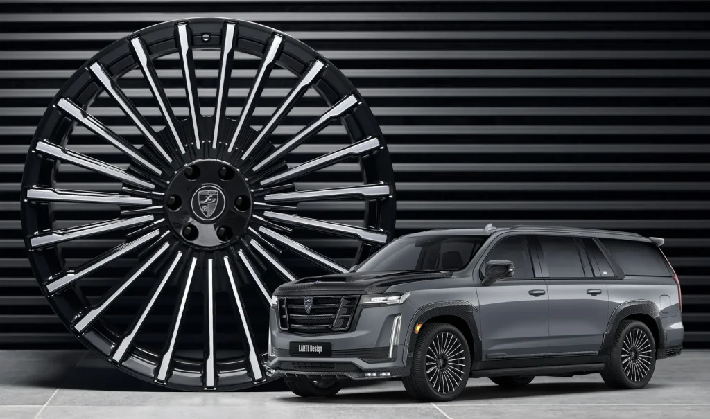 Alloy wheels Forged Cadillac Escalade ESV GMT 1XX year 2020-2023 Larte Design Genuine