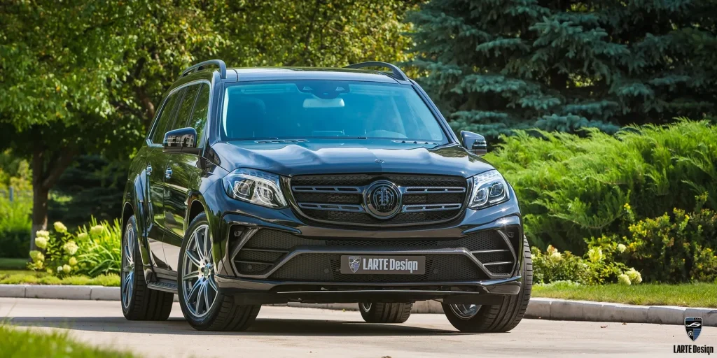 ชุดแต่งรอบคัน Mercedes-Benz GLS X166 ปี 2016-2019 รุ่น Black Crystal Larte Design แท้