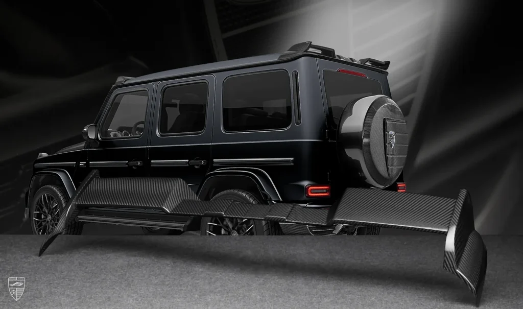 สปอยเลอร์หลังคา คาร์บอน Mercedes-Benz G-Class W463A G 350/G400/G500 Larte Design แท้