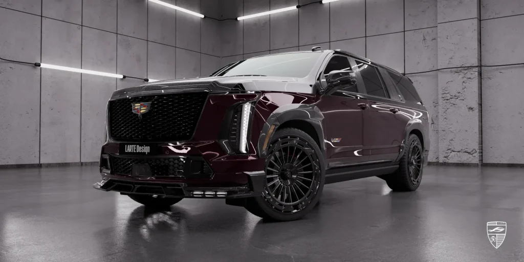 Full Body Kit Cadillac Escalade-V ESV year 2024-2026 Larte Design Genuine