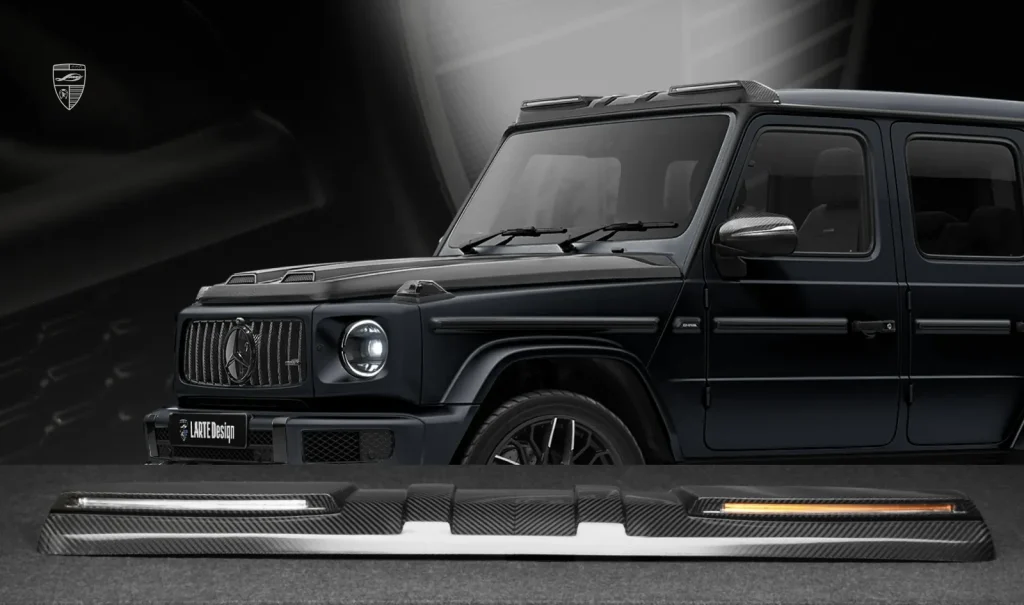 คิ้วหลังคา คาร์บอน Mercedes-Benz G-Class W463A G 350/G400/G500 Larte Design แท้