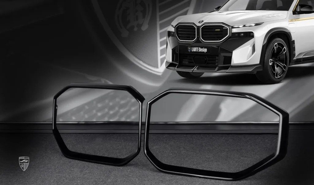 กระจังหน้า คาร์บอน BMW XM G09 ปี 2022-2026 Larte Design แท้