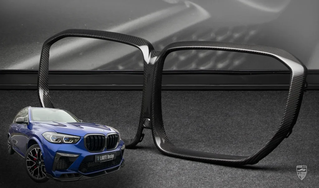 กระจังหน้า คาร์บอน BMW X5M F95 ปี 2019-2023 Larte Design แท้