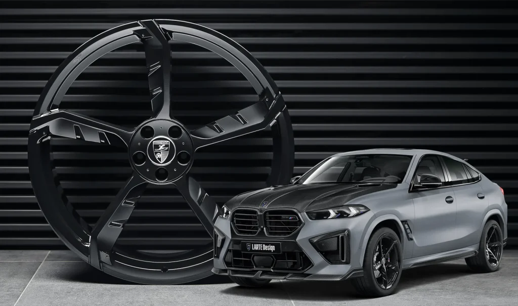 轮毂Forged BMW X6M F96 LCI年份2023-2026选择可4设计Larte Design正品