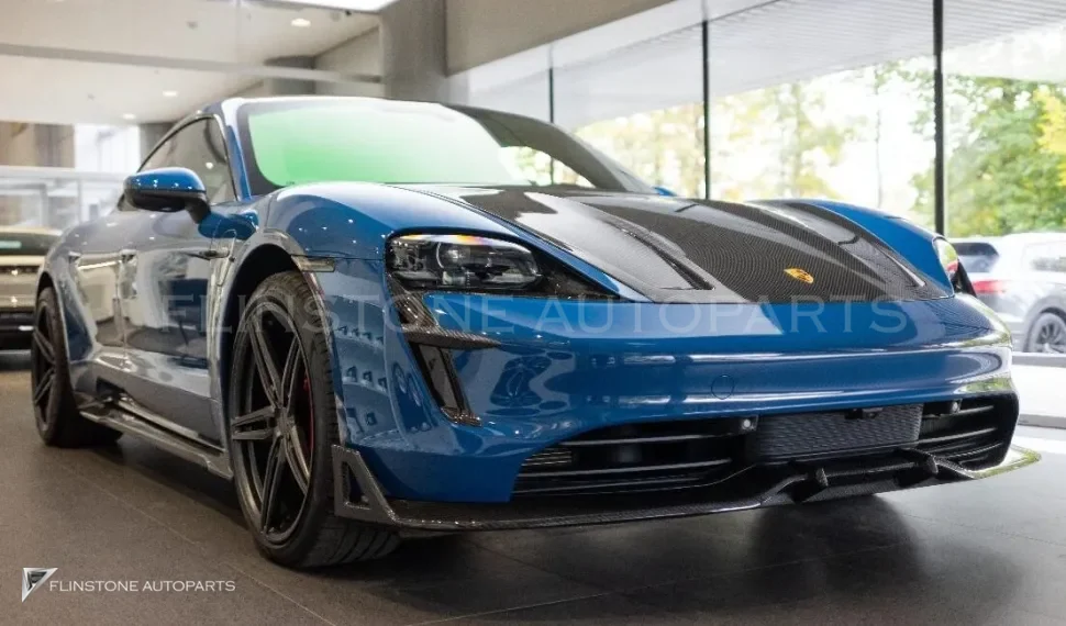 ครอบช่องรับลม คาร์บอน Porsche Taycan ทรง Renegade Design