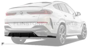 ดิฟฟิวเซอร์ท้าย คาร์บอน BMW X6 G06 ทรง Renegade Design