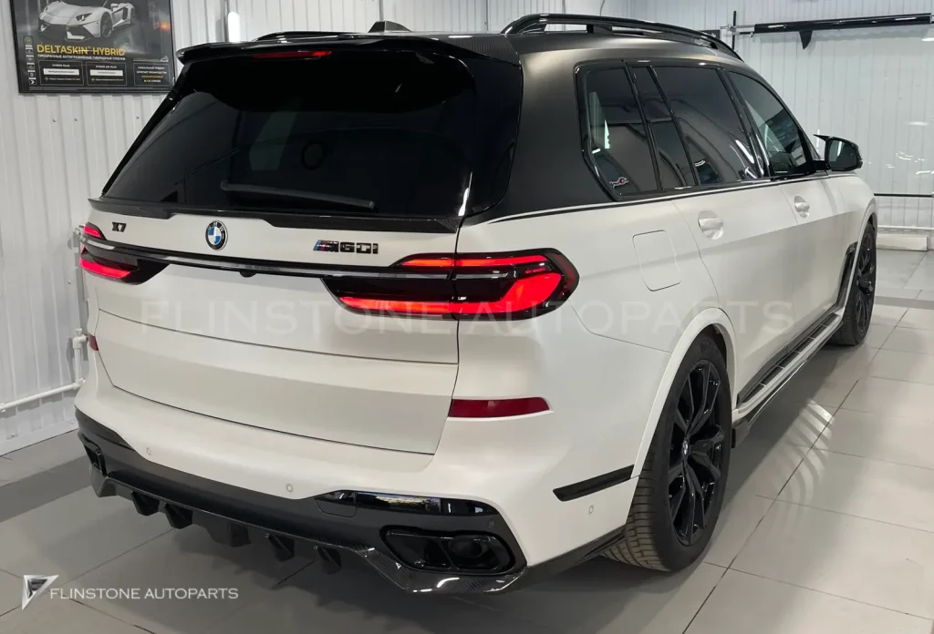 ดิฟฟิวเซอร์ท้าย คาร์บอน BMW X7 G07 LCI ทรง Renegade Design V.2