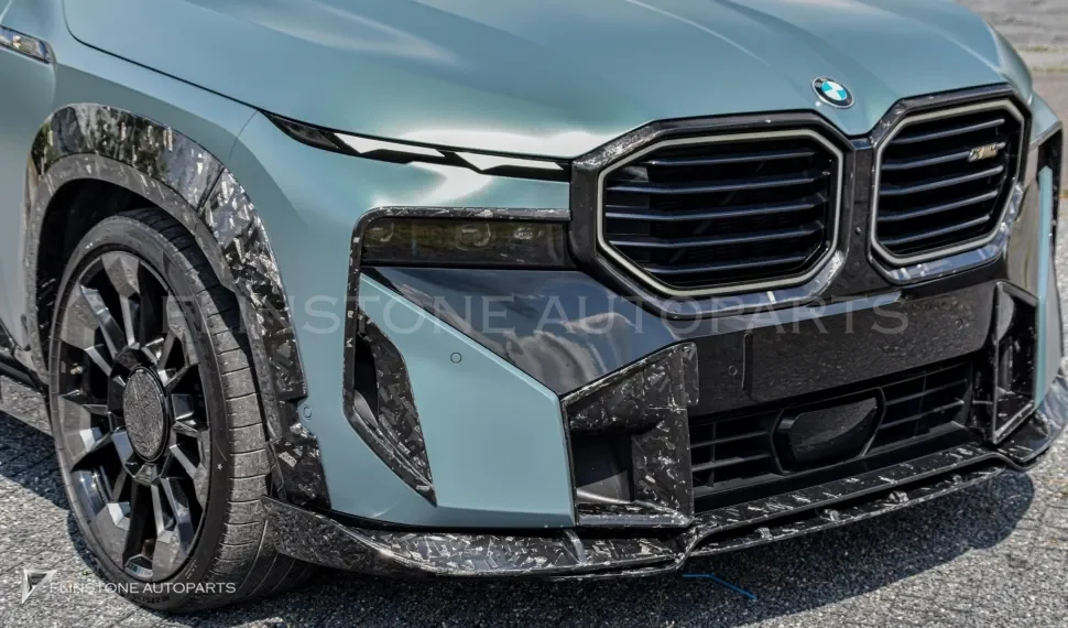 ครอบช่องรับลมกันชนหน้า คาร์บอน BMW XM G09 ทรง Renegade Design