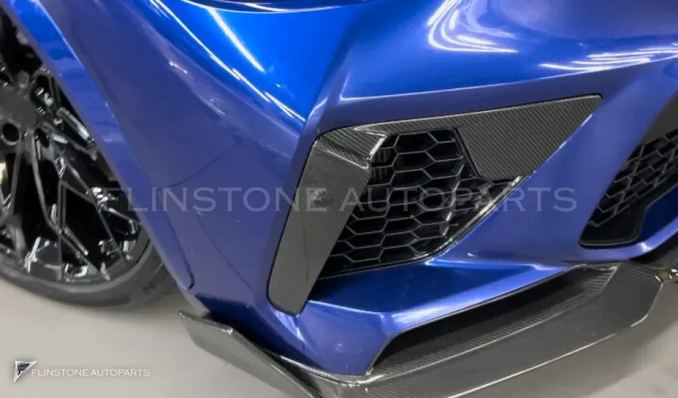 ครอบช่องลมกันชนหน้า คาร์บอน BMW X5M F95 ทรง Renegade Design