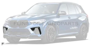 ครอบช่องลมกันชนหน้า คาร์บอน BMW X5M F95 ทรง Renegade Design