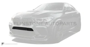 ครอบกลางกันชนหน้า คาร์บอน BMW X6M F96 ทรง Renegade Design