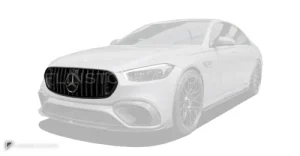 grille Front Bumper carbon Mercedes-Benz S63 W223 in the style of Renegade Design