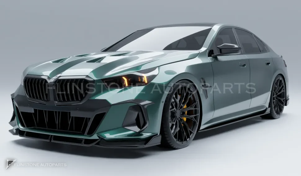 ครอบกันชนหน้า คาร์บอน BMW 5 Series G60 ทรง Renegade Design
