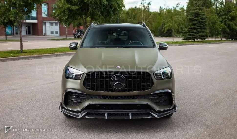 ครอบกันชนหน้า คาร์บอน Mercedes-Benz GLE V167 ทรง Renegade Design