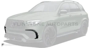 ครอบกันชนหน้า คาร์บอน Mercedes-Benz GLE V167 ทรง Renegade Design