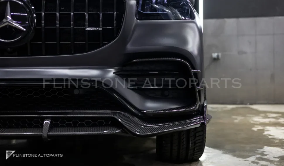 ครอบกันชนหน้า คาร์บอน Mercedes-Benz GLS X167 ทรง Renegade Design