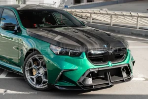 ลิ้นหน้า คาร์บอน BMW M5 G90 ทรง Renegade Design