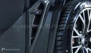 ครอบแก้มข้างหน้า คาร์บอน BMW X5M F95 ทรง Renegade Design