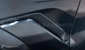 ครอบแก้มข้างหน้า คาร์บอน BMW X6 G06 ทรง Renegade Design