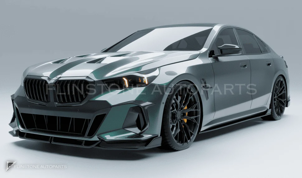 ลิ้นหน้า คาร์บอน BMW 5 Series G60 ทรง Renegade Design