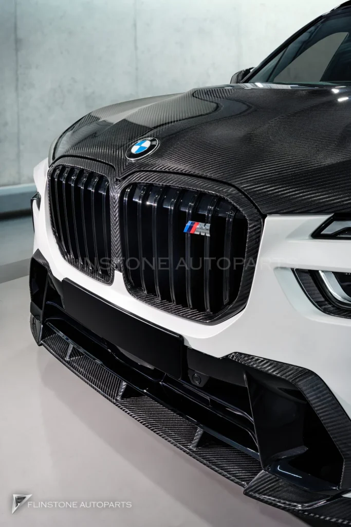 Front Grille Carbon BMW X7 G07 LCI style Renegade Design