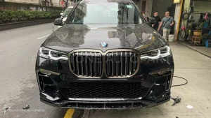ฝากระโปรงหน้า คาร์บอน BMW X7 G07 Pre-LCI ทรง Renegade Design