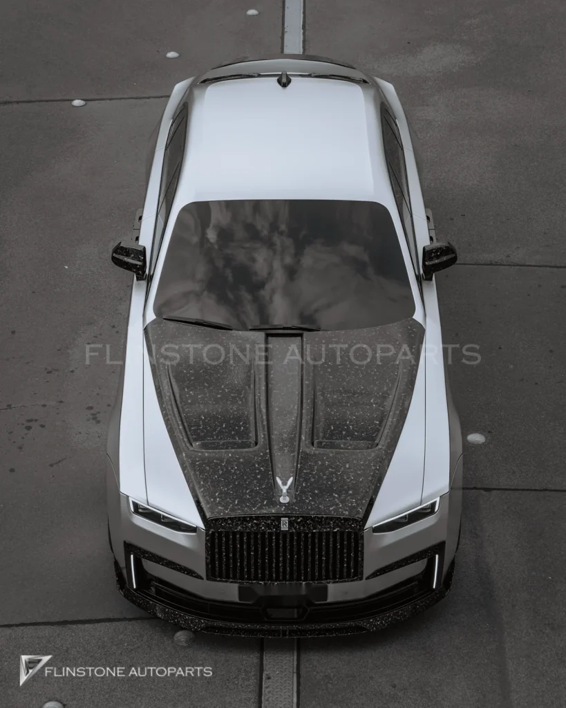 Front Hood Carbon Rolls-Royce Ghost style Renegade Design