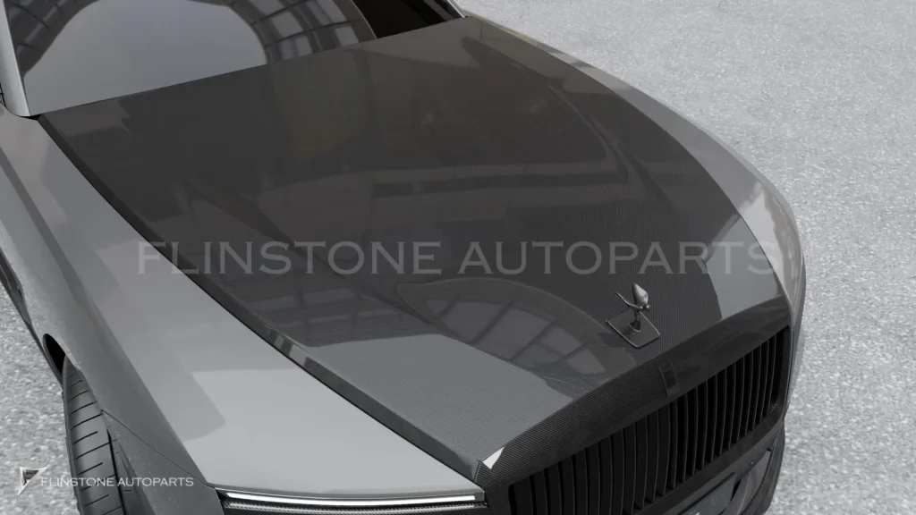 Front Hood Carbon Rolls-Royce Spectre style Renegade Design