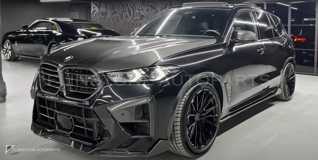 lower grille Carbon BMW X5M Competition F95 LCI style Renegade Design
