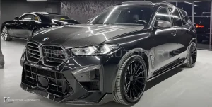 lower grille Carbon BMW X5M Competition F95 LCI style Renegade Design