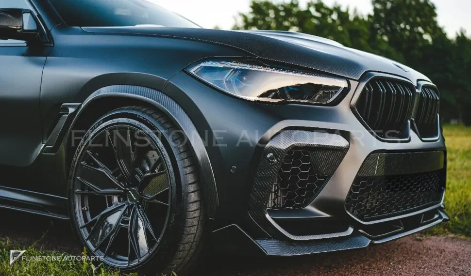 mirror caps Carbon BMW X6M F96 style Renegade Design