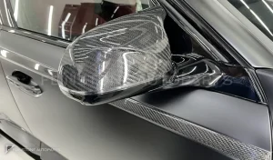 mirror caps Carbon BMW XM G09 style Renegade Design