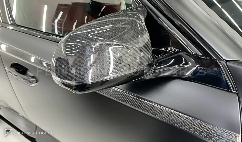 mirror caps Carbon BMW XM G09 style Renegade Design
